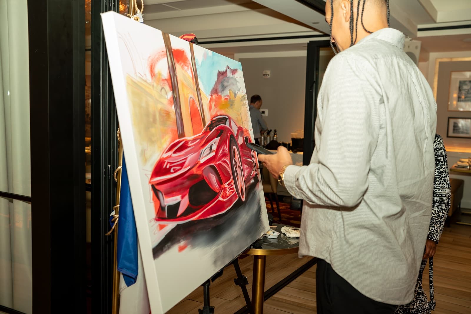 A 2026 event photograph from Les Bons Vivants — April Edition at Barbouzard, Washington, DC.