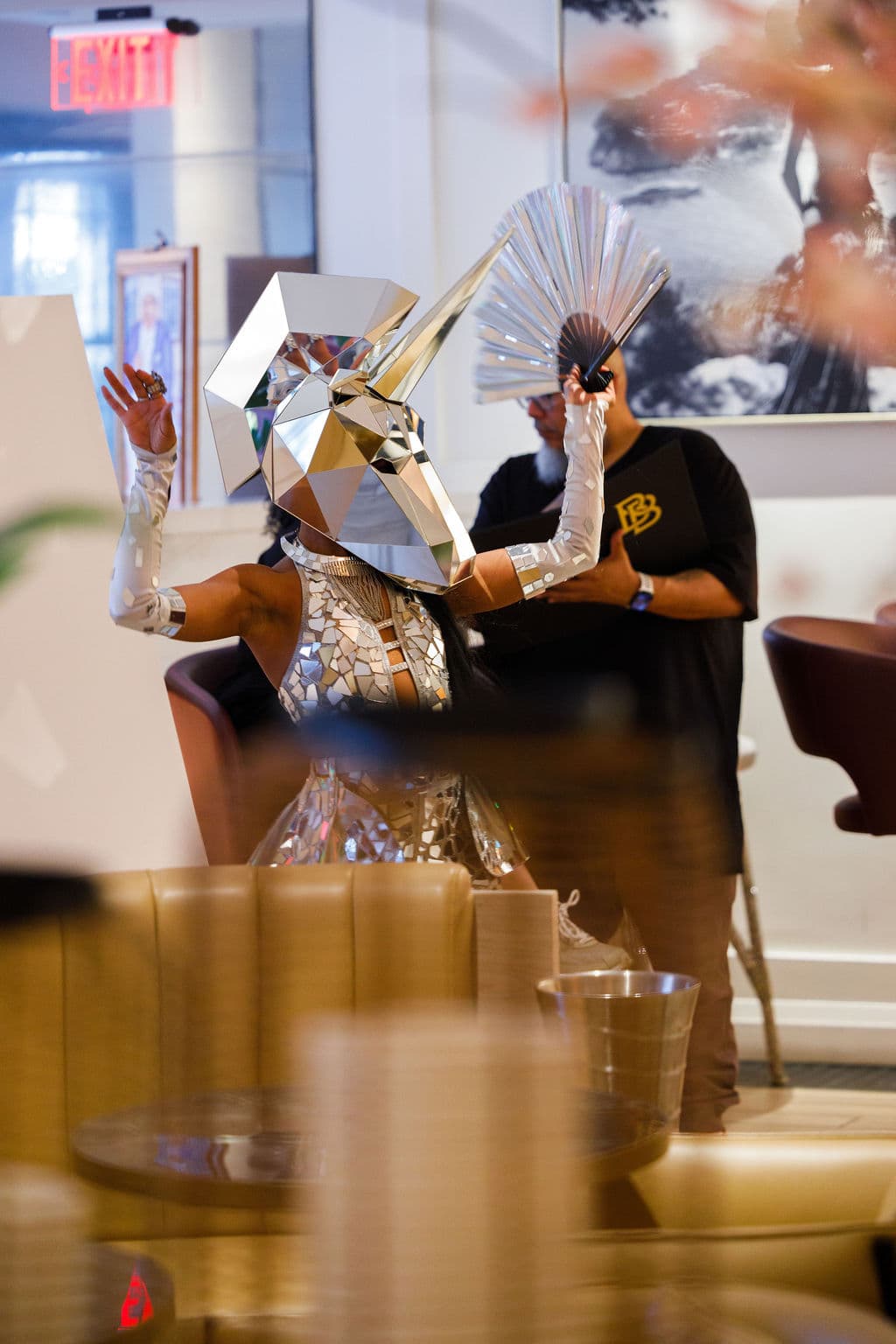 A 2026 event photograph from Les Bons Vivants — March Edition at Barbouzard, Washington, DC.