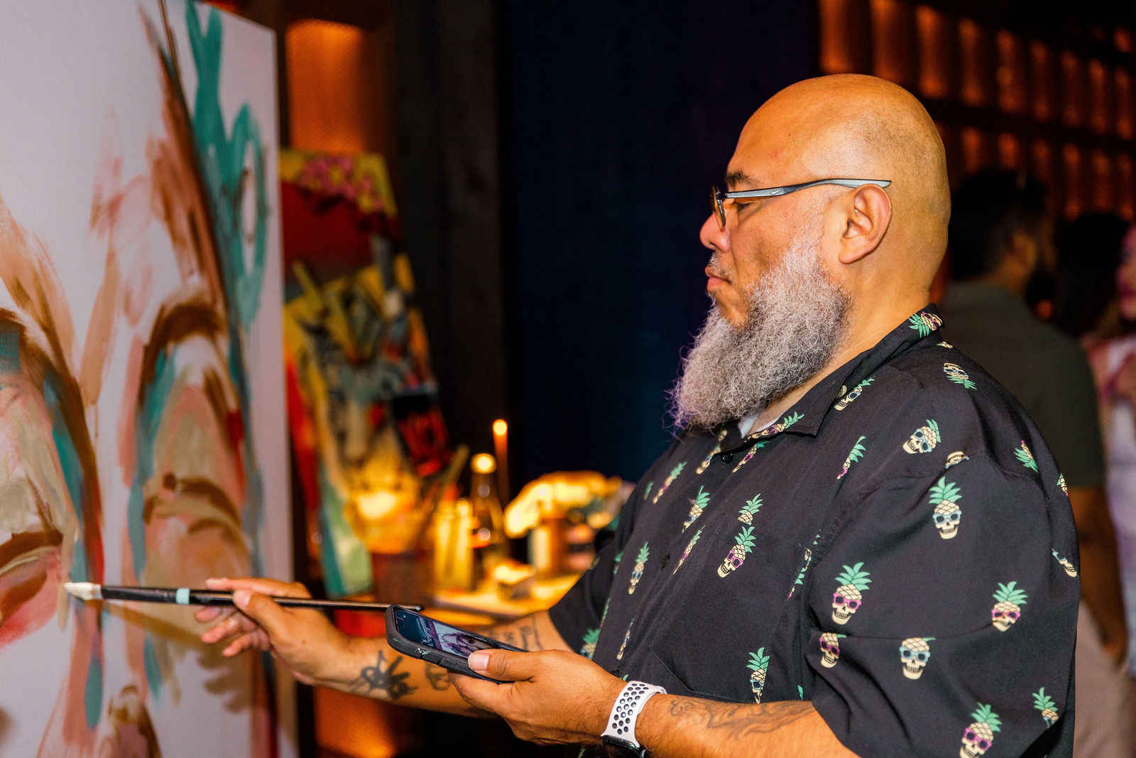 2025 gallery photograph from DC Cannabis Debutante Party, held at The Arcade, Washington, DC.