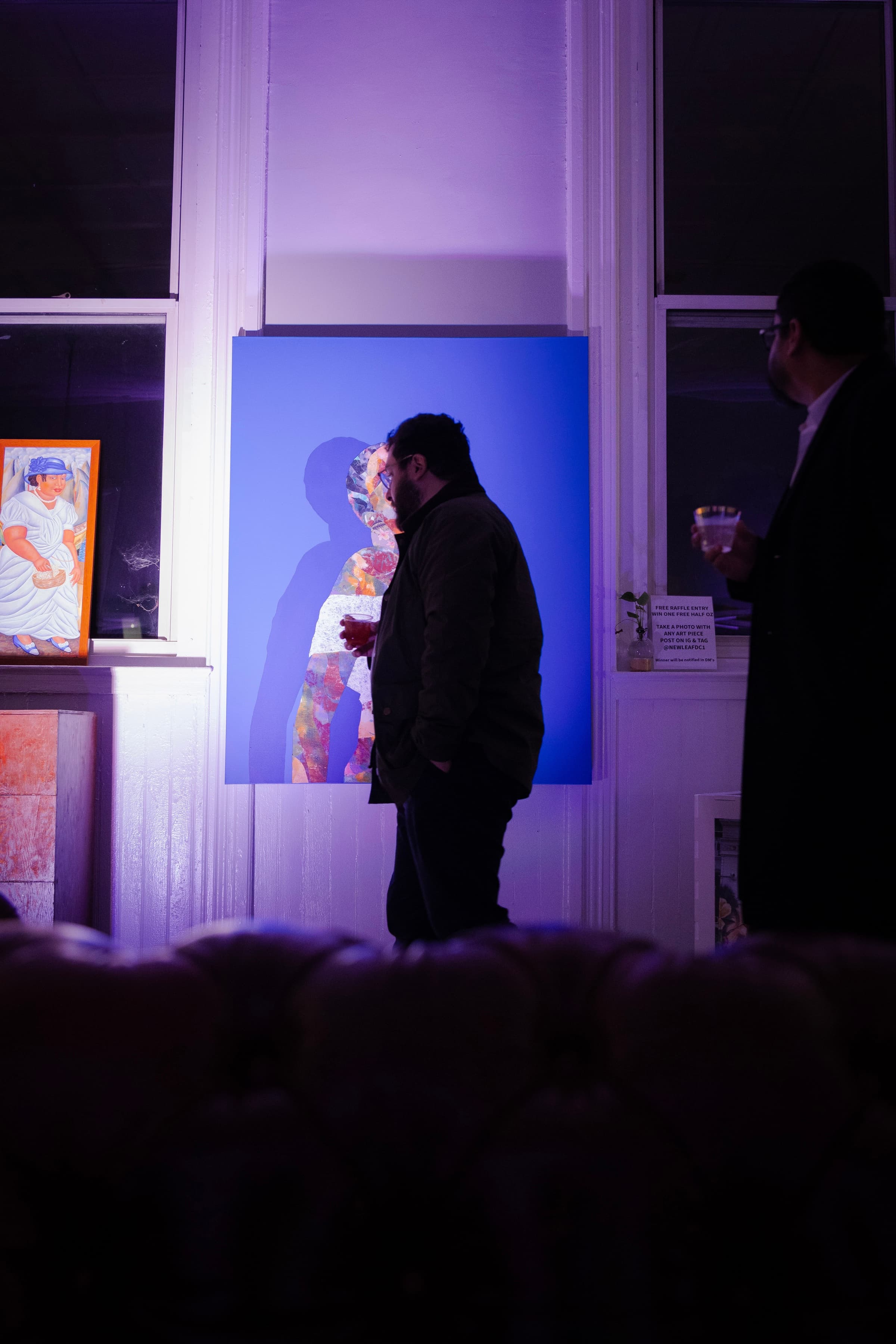 Photograph from DC Haitian Art Soirée at Pierce School Lofts, Washington, DC in 2025.